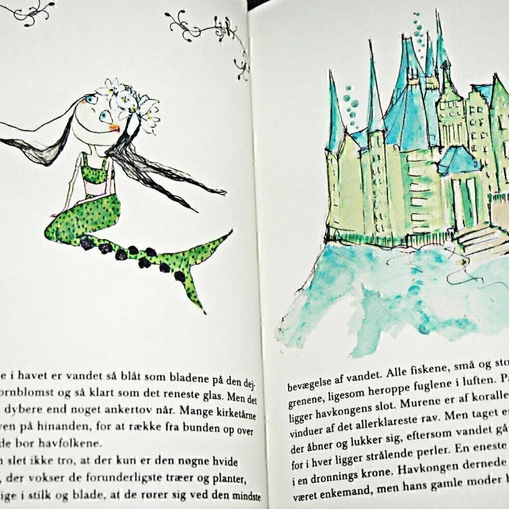 H. C. Andersen 3 Populaere Eventyr Hardcover Book